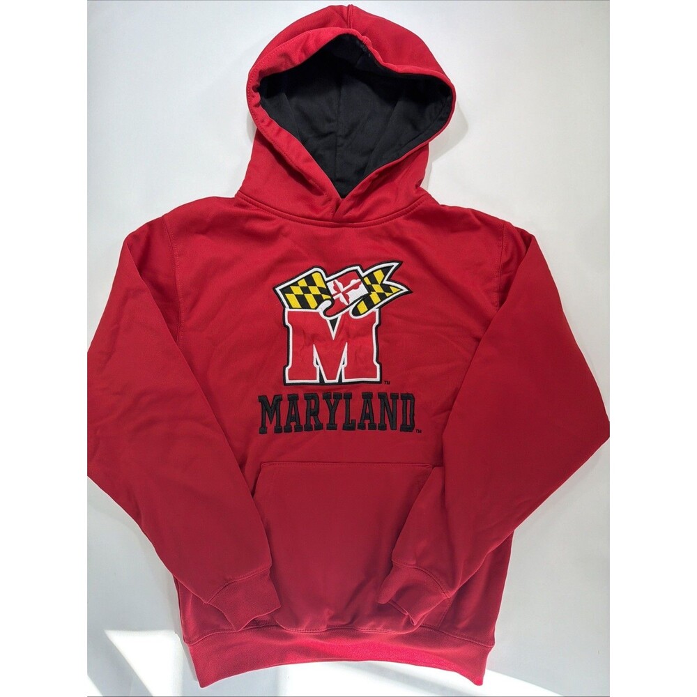 Kids Colosseum University Of Maryland Terrapins Hoodie Size Kids Medium (12-14)